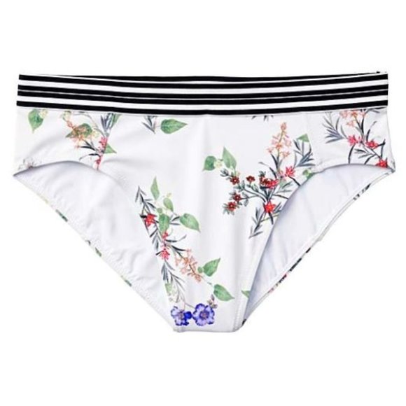 Athleta Gold Coast Floral Banded Bikini Bottom - Picture 3 of 4